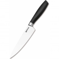 Кухонный нож шефа Bker Core Professional Chef’s Knife, 160 мм, сталь X50CrMoV15, рукоять пластик купить в Нижневартовске