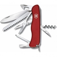 Мультитул Victorinox Outrider 0.8513, сталь X50CrMoV15, рукоять нейлон, красный купить в Нижневартовске