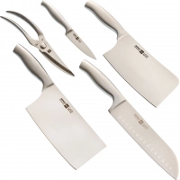 Набор кухонных ножей на подставке HuoHou 6-Piece Stainless Steel Kitchen Knife Set купить в Нижневартовске