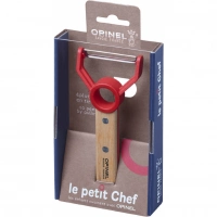 Нож для чистки овощей Opinel Peeler, деревянная рукоять, нержавеющая сталь, коробка купить в Нижневартовске