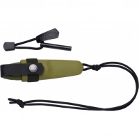 Нож Morakniv Eldris + огниво , цвет зеленый купить в Нижневартовске