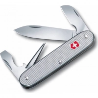 Нож перочинный Victorinox Alox 0.6221.26 58 мм 5 функций алюминиевая рукоять серебристый купить в Нижневартовске