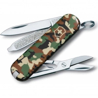 Нож перочинный Victorinox Classic, сталь X55CrMo14, рукоять Cellidor®, камуфляж купить в Нижневартовске