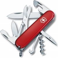 Нож перочинный Victorinox Climber, сталь X55CrMo14, рукоять Cellidor®, красный купить в Нижневартовске