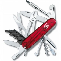 Нож перочинный Victorinox CyberTool, сталь X55CrMo14, рукоять Cellidor®, полупрозрачный красный купить в Нижневартовске