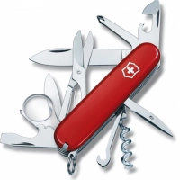 Нож перочинный Victorinox Explorer, сталь X55CrMo14, рукоять Cellidor®, красный купить в Нижневартовске