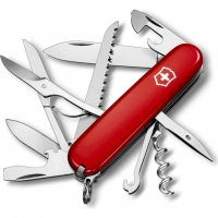 Нож перочинный Victorinox Huntsman, сталь X55CrMo14, рукоять Cellidor®, красный купить в Нижневартовске