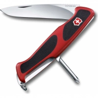 Нож перочинный Victorinox RangerGrip, сталь X50CrMoV15, рукоять нейлон, красно-чёрный купить в Нижневартовске