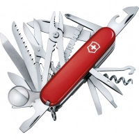 Нож перочинный Victorinox SwissChamp, сталь X55CrMo14, рукоять Cellidor®, красный купить в Нижневартовске