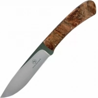 Нож с фиксированным клинком Arno Bernard Buffalo, сталь N690, рукоять Spalted Maple купить в Нижневартовске