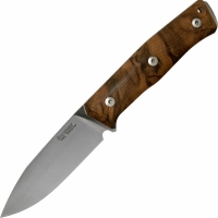 Нож с фиксированным клинком LionSteel B35, сталь Sleipner, рукоять ореховое дерево купить в Нижневартовске