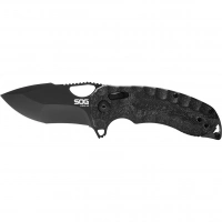 Складной нож SOG Kiku XR Black, сталь CTS-XHP, рукоять микарта купить в Нижневартовске