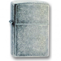 Зажигалка ZIPPO Antique Silver Plate, латунь с покрытием ™Plate, серебристый, матовая, 36х12×56 мм купить в Нижневартовске