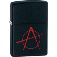 Зажигалка ZIPPO Classic А с покрытием Black Matte, латунь/сталь, чёрная, матовая, 36x12x56 мм купить в Нижневартовске