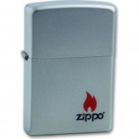 Зажигалка ZIPPO Satin Chrome, латунь с ник.-хром. покрыт., серебр., матовая, 36х56х12 мм купить в Нижневартовске